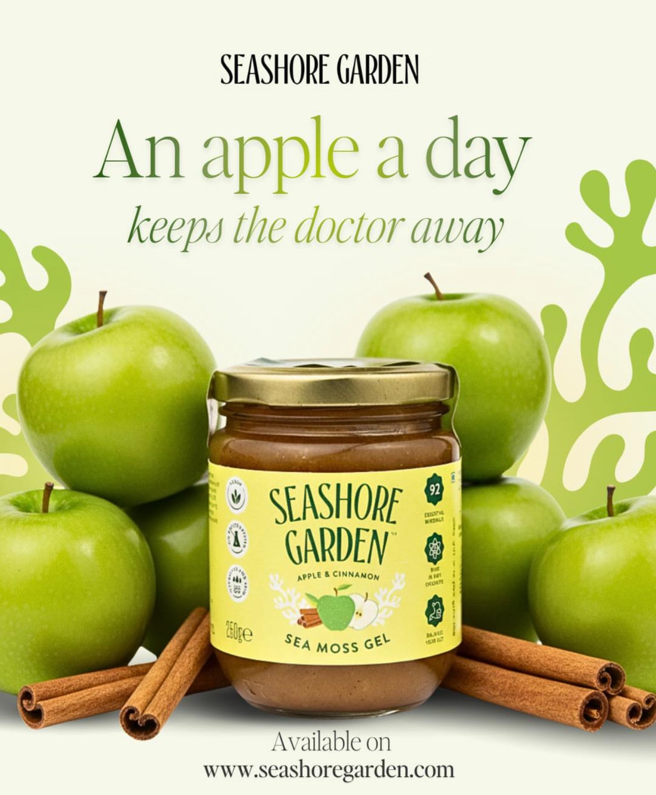 Apple Cinnamon Sea Moss Gel